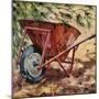 Rusty Wheelbarrow, 2009-Tilly Willis-Mounted Giclee Print