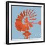 Rusty Windmill II-Jacob Green-Framed Art Print