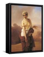 Ruth, 1853-Francesco Hayez-Framed Stretched Canvas