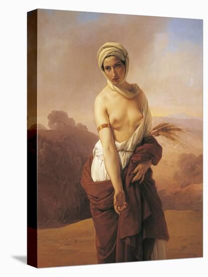 Ruth, 1853-Francesco Hayez-Stretched Canvas