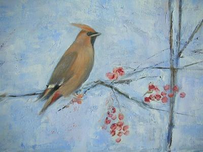Waxwing (Detail), 2013