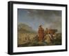 Ruth and Boas, Nicolaes Pietersz Berchem-Nicolaes Pietersz. Berchem-Framed Art Print