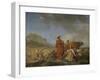 Ruth and Boas, Nicolaes Pietersz Berchem-Nicolaes Pietersz. Berchem-Framed Art Print