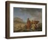 Ruth and Boas, Nicolaes Pietersz Berchem-Nicolaes Pietersz. Berchem-Framed Art Print