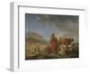 Ruth and Boas, Nicolaes Pietersz Berchem-Nicolaes Pietersz. Berchem-Framed Art Print