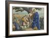 Ruth and Boaz, Illustration from 'L'Ancien Testament'-null-Framed Giclee Print