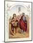 Ruth and Boaz-English School-Mounted Giclee Print