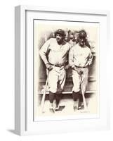 Ruth and Gehrig-Allen Friedlander-Framed Art Print