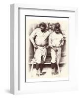 Ruth and Gehrig-Allen Friedlander-Framed Art Print