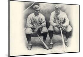 Ruth and Gehrig-Allen Friedlander-Mounted Art Print