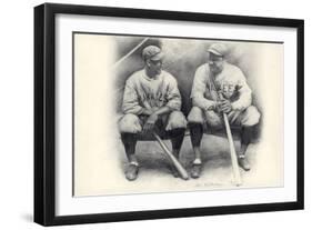 Ruth and Gehrig-Allen Friedlander-Framed Art Print