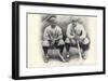 Ruth and Gehrig-Allen Friedlander-Framed Art Print