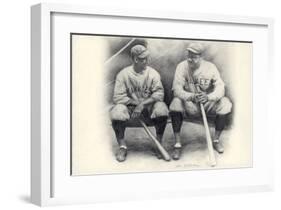 Ruth and Gehrig-Allen Friedlander-Framed Art Print