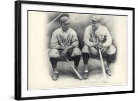 Ruth and Gehrig-Allen Friedlander-Framed Art Print