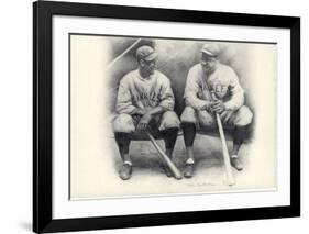 Ruth and Gehrig-Allen Friedlander-Framed Art Print