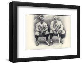 Ruth and Gehrig-Allen Friedlander-Framed Art Print