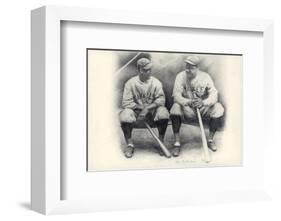 Ruth and Gehrig-Allen Friedlander-Framed Art Print