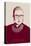 Ruth Bader Ginsburg - The Notorious RBG (Red)-null-Stretched Canvas