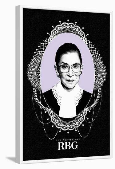 Ruth Bader Ginsburg - The Notorious RBG-null-Framed Art Print