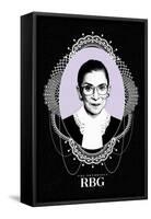 Ruth Bader Ginsburg - The Notorious RBG-null-Framed Stretched Canvas