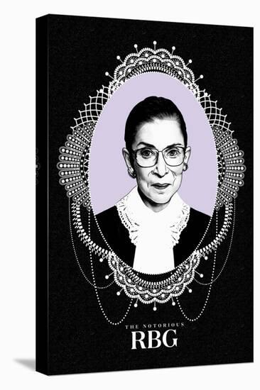 Ruth Bader Ginsburg - The Notorious RBG-null-Stretched Canvas