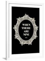 Ruth Bader Ginsburg - When There Are Nine-null-Framed Art Print