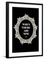 Ruth Bader Ginsburg - When There Are Nine-null-Framed Art Print