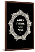 Ruth Bader Ginsburg - When There Are Nine-null-Framed Art Print