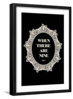 Ruth Bader Ginsburg - When There Are Nine-null-Framed Art Print