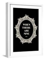 Ruth Bader Ginsburg - When There Are Nine-null-Framed Art Print