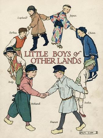 Little Boys of Other Lands in their Native Costumes