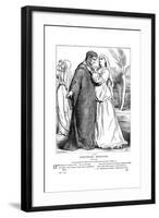 Ruth Embracing Her Mother-In-Law, 1873-Edward Hughes-Framed Giclee Print