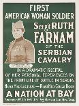Wwi Poster for Lecture-Ruth Farnam-Stretched Canvas