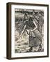 'Ruth Gleaning', 1919-Lucien Pissarro-Framed Giclee Print