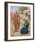 Ruth, Illustration from 'Women of the Bible', Published by the Religious Tract Society, 1927-Harold Copping-Framed Giclee Print