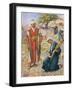 Ruth, Illustration from 'Women of the Bible', Published by the Religious Tract Society, 1927-Harold Copping-Framed Giclee Print