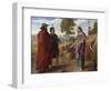 Ruth in Boaz's Field, 1828-Julius Schnorr von Carolsfeld-Framed Giclee Print