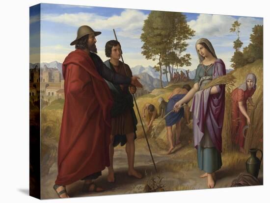 Ruth in Boaz's Field, 1828-Julius Schnorr von Carolsfeld-Stretched Canvas