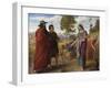 Ruth in Boaz's Field, 1828-Julius Schnorr von Carolsfeld-Framed Giclee Print