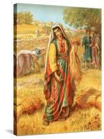 Ruth in the Corn-Field-English-Stretched Canvas