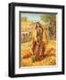 Ruth in the Corn-Field-English-Framed Giclee Print