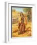 Ruth in the Corn-Field-English-Framed Giclee Print