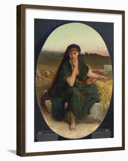 Ruth Revenant Des Champs (Ruth En Repos), 1868-Alexandre Cabanel-Framed Giclee Print