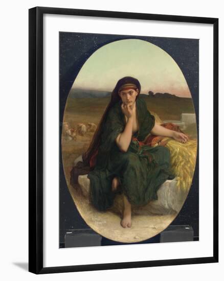 Ruth Revenant Des Champs (Ruth En Repos), 1868-Alexandre Cabanel-Framed Giclee Print