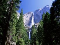 Waterfalls Swollen by Summer Snowmelt at the Upper and Lower Yosemite Falls, USA-Ruth Tomlinson-Photographic Print