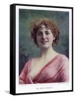 Ruth Vincent, Actress and Singer, 1901-W&d Downey-Framed Stretched Canvas