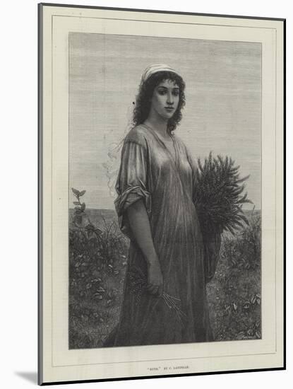 Ruth-Charles Landelle-Mounted Giclee Print