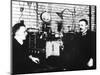 Rutherford And Geiger In Laboratory-Peter Fowler-Mounted Photographic Print