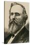 Rutherford B. Hayes (1822-1893). Engraving-null-Stretched Canvas