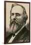 Rutherford B. Hayes (1822-1893). Engraving-null-Framed Giclee Print